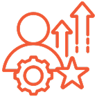 Professional extending their career through leadership or specialization